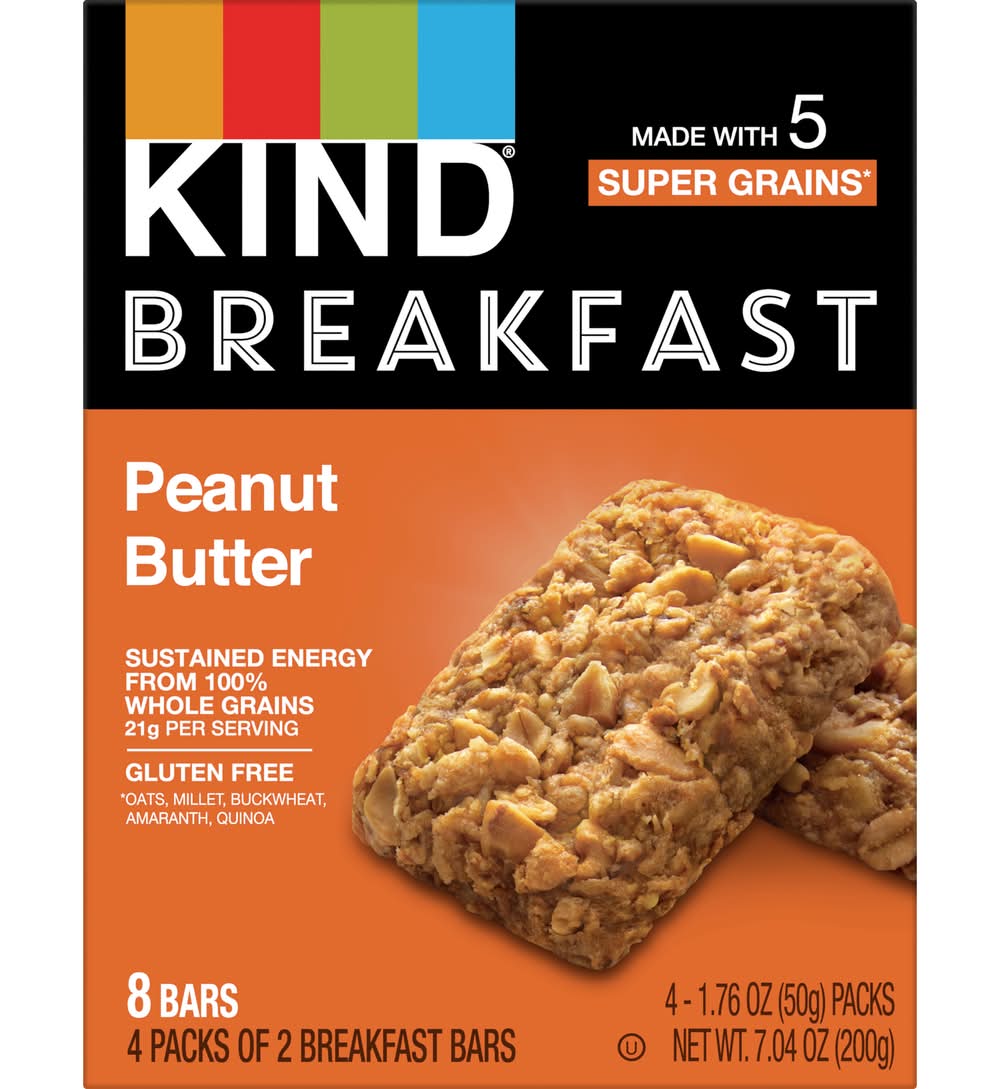 KIND Peanut Butter Breakfast Bars (1.8 oz, 4 ct)