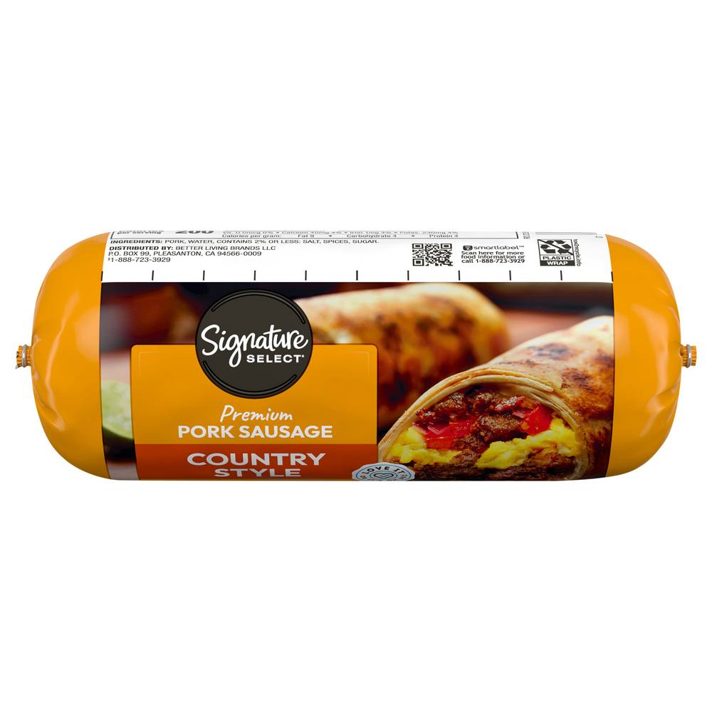 Signature Select Pork Sausage Country Style (1 lbs)