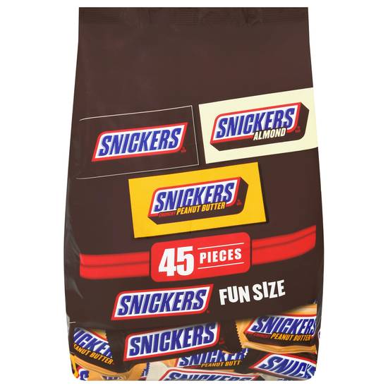 Snickers Fun Size Milk Chocolate (45 ct)