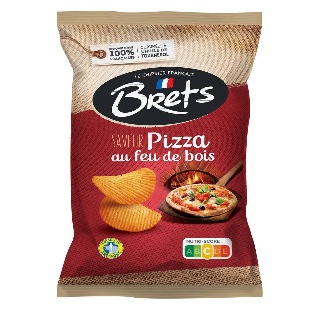 Bret's - Chips au feu de bois, pizza (125g)