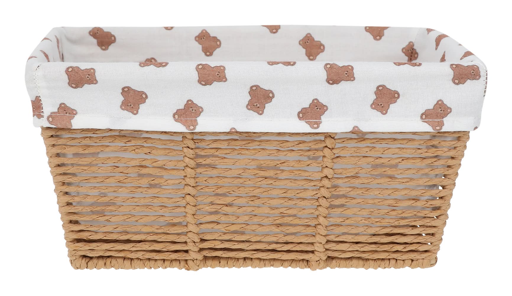 Basket With Lining Bears