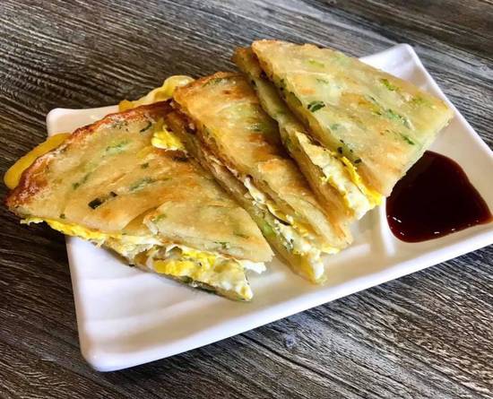 Green Onion Pancakes with Egg