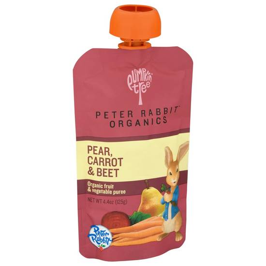Pear Carrot & Beet Puree Peter Rabbit 4.4 oz