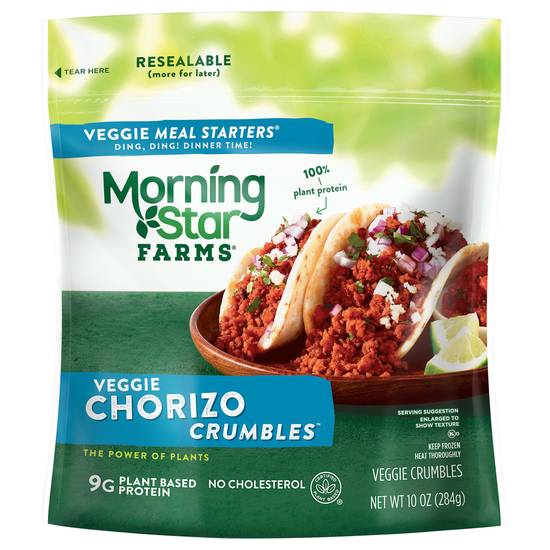 Morningstar Farms Veggie Chorizo Crumbles No Cholesterol
