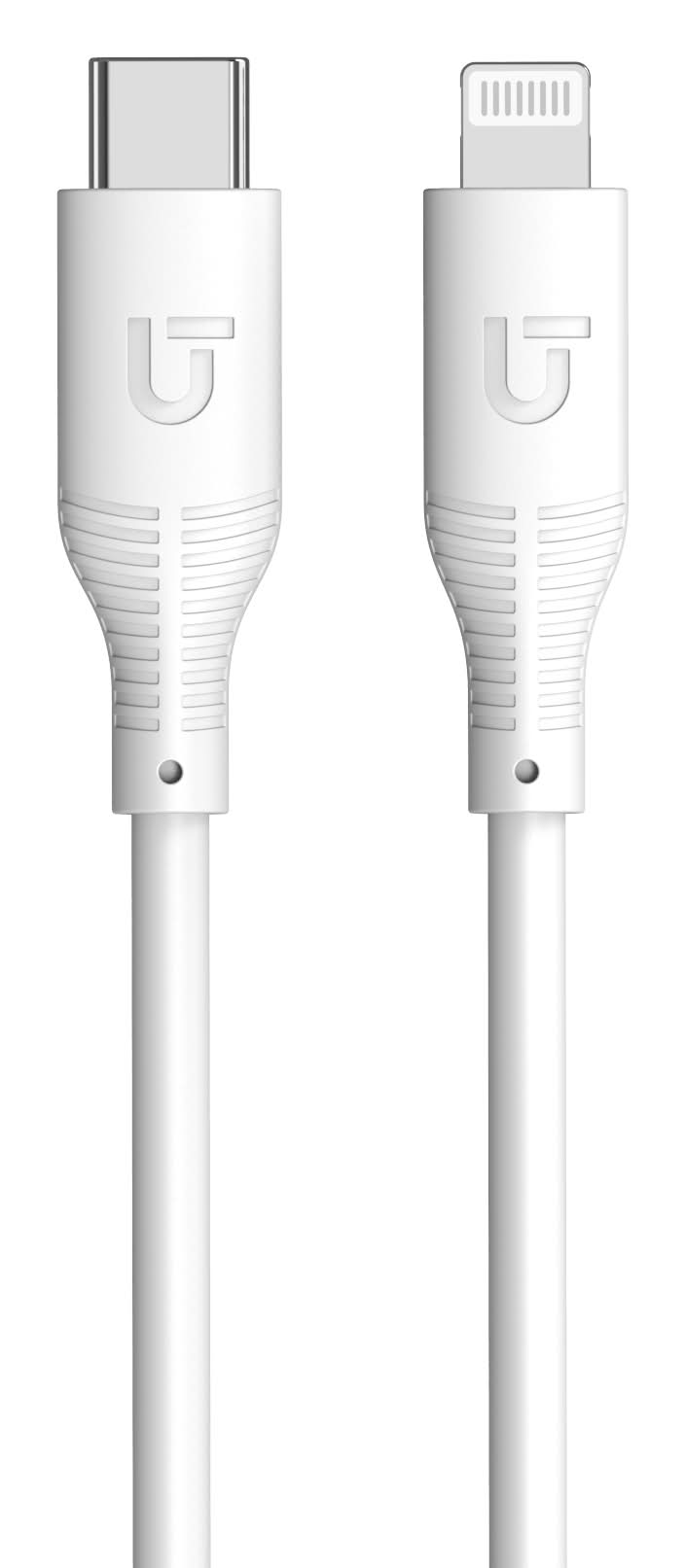 Utilitech 4-ft USB-C Lightning White Cable