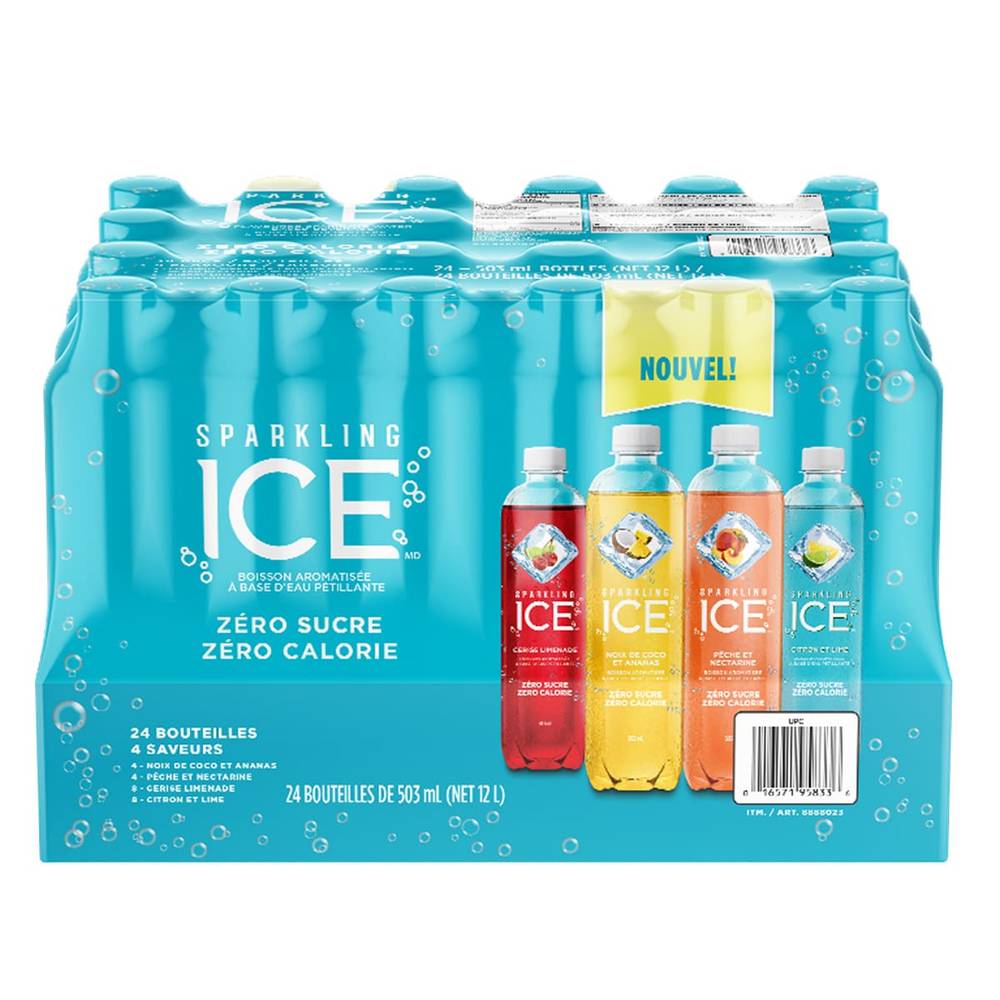 Sparkling Ice Paquet de variétés (24 x 503 mL) - Variety pack (24 x 503 mL)