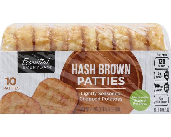 Essential Everyday · Hash Brown Patties (10 patties)