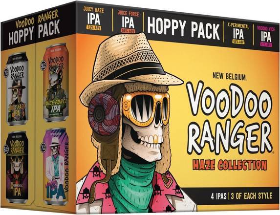Voodoo Ranger Hoppy Variety pack (12oz can)