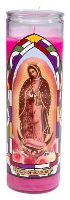 Cont Candle Guadalupe/Scente (2.18 lbs)