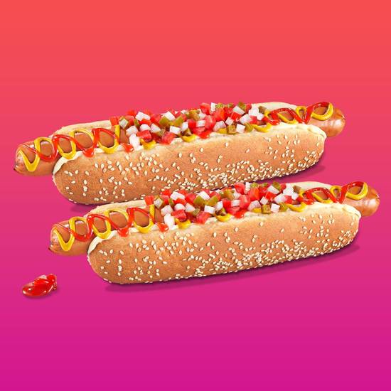 2 Hot Dogs Jumbo 🌭 Cinépolis®
