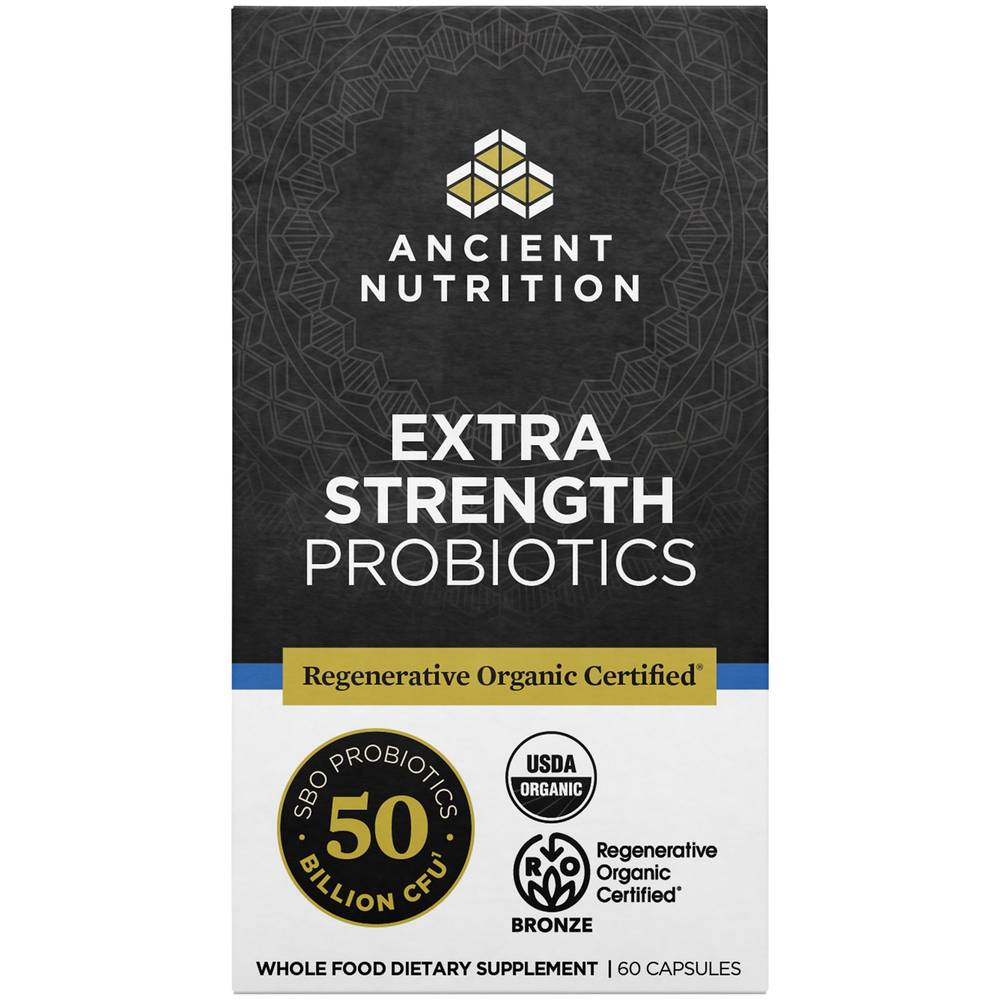 Extra Strength Probiotics - 50 Billion Cfus (60 Capsules)