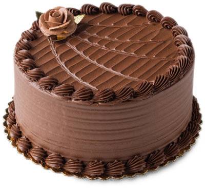 Chocolate Cake Chocolate Iced 8 in 2 Layer