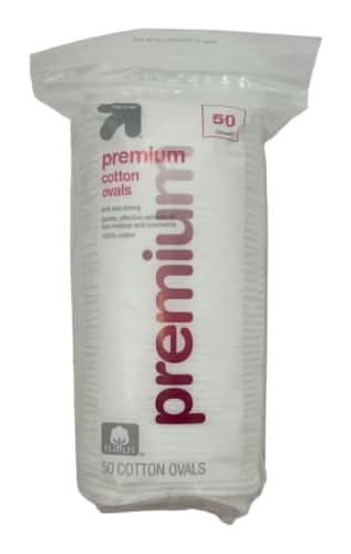 up&up Premium Cotton Ovals (50 ct)