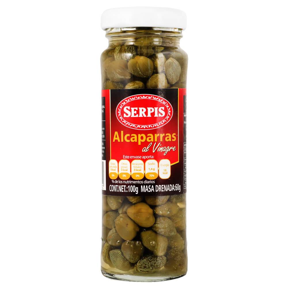 Serpis alcaparras al vinagre (frasco 100 g)