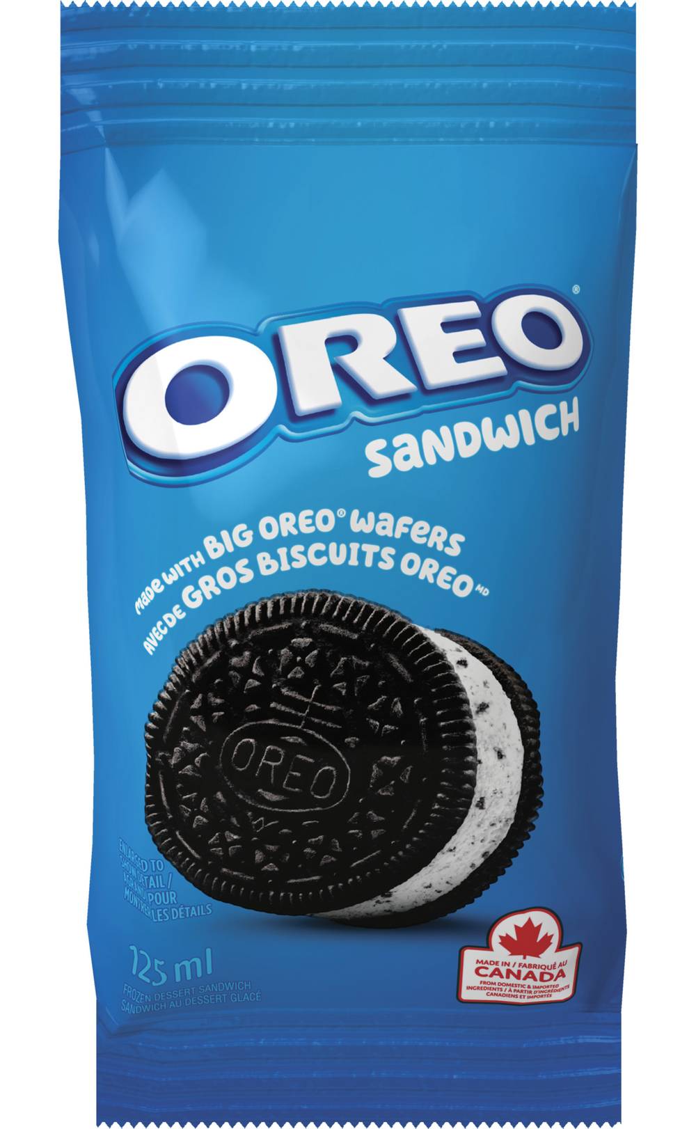 Oreo Ice Cream Sandwich (125 ml)