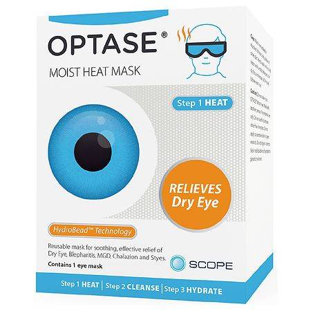 Optase Hydrobead Technology Moist Heat Eye Mask For Dry Eyes