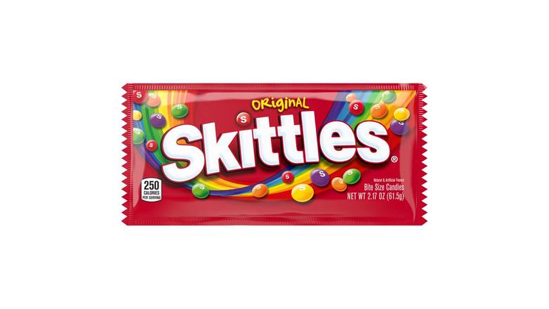 Skittles Original Chewy Summer Candy Single Pack