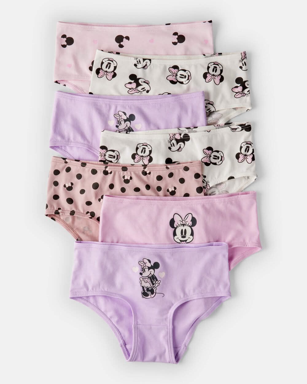Toddler Girl 7-Pack Disney© Minnie Mouse Brief Underwear - Multi - 2-3