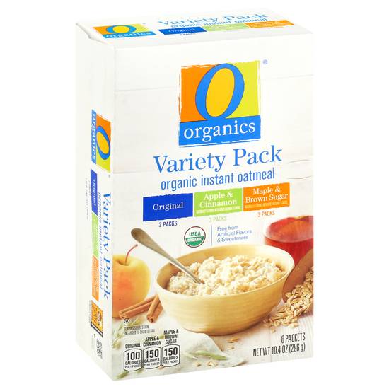O Organics Variety pack Organic Instant Oatmeal