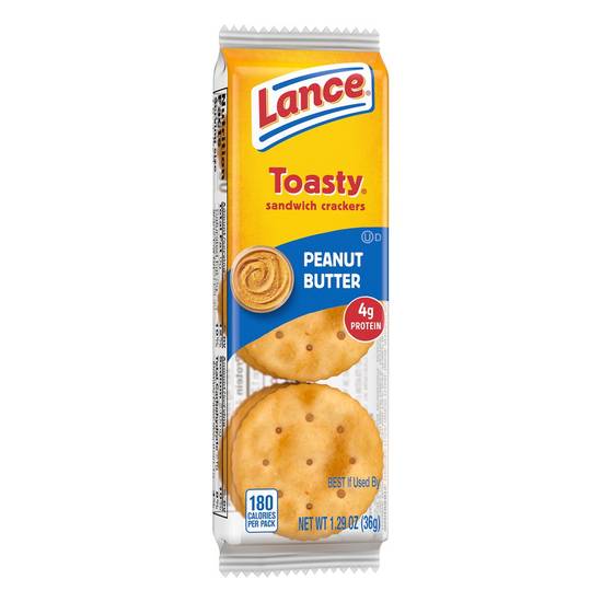 Lance ToastyPeanut Butter SandwichCrackers 1.29 oz.