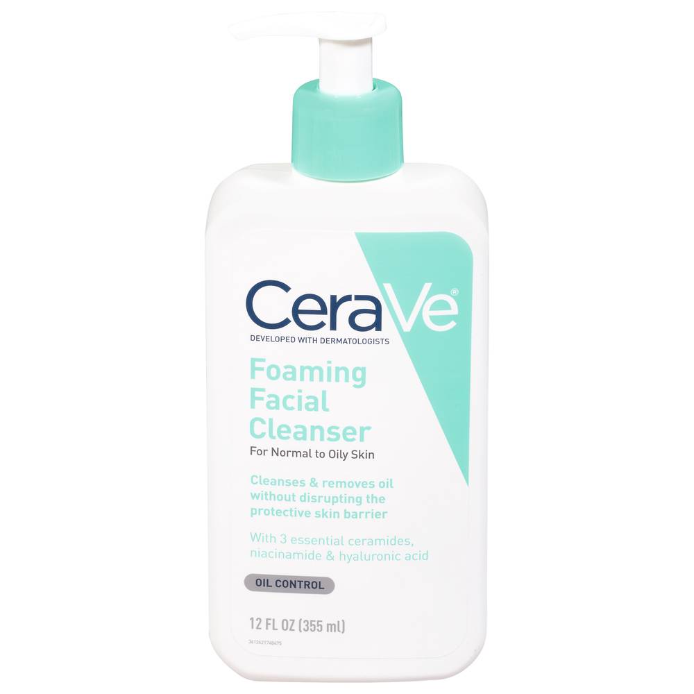 CeraVe Foaming Facial Cleanser (12 fl oz)