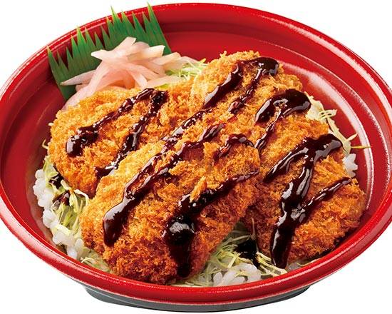 名古屋名物！味噌だれヒレかつ丼 Nagoya's specialty! miso pork tenderloin cutlet rice bowl