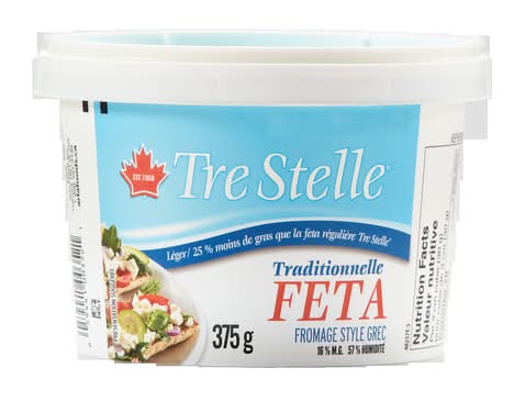 Tre Stelle Traditional Feta Cheese (375 g)