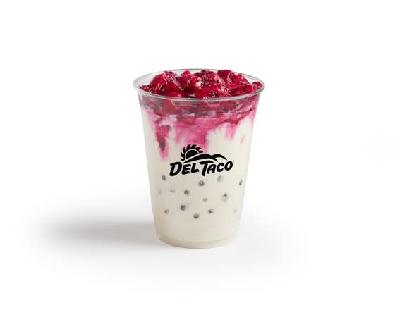 Dragon Fruit Blueberry Poppers Shake