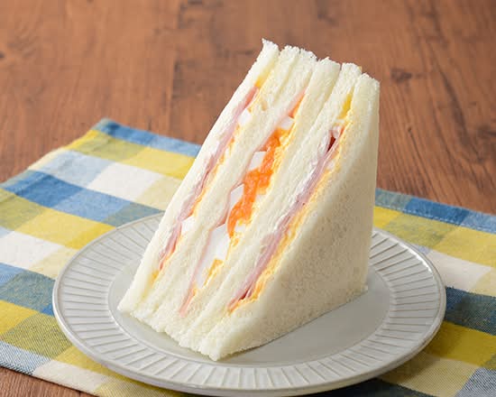 ●ハムたまごサンド*