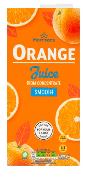Morrisons Orange Juice (1L)