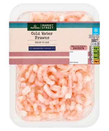 Morrisons Cold Water Prawns 200g