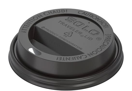 Solo Dart Hot Lid Tl38b2 For 8 oz Cups, Black