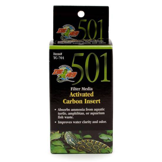 Zoo Med 501 Filter Media Activated Carbon Insert ( large)