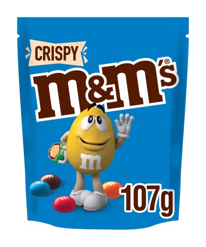 M&M's Crispy Chocolate Pouch (107g)