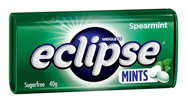 Eclipse Spearmint Mints 40G