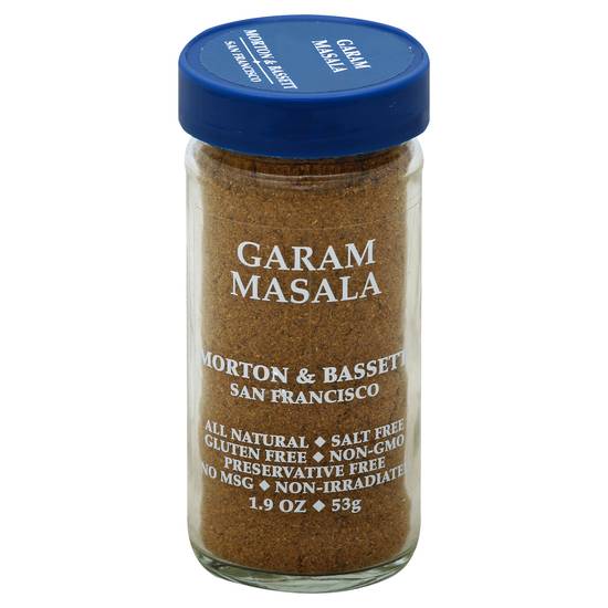 Morton & Bassett All Natural Garam Masala Gluten & Salt Free (1.9 oz)