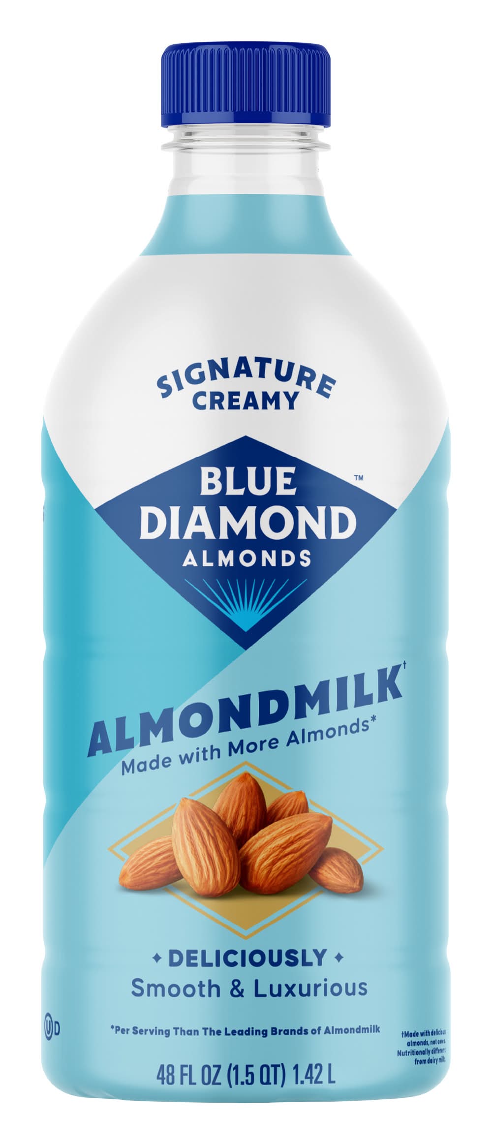Blue Diamond Almondmilk, Signature Creamy (48 oz)