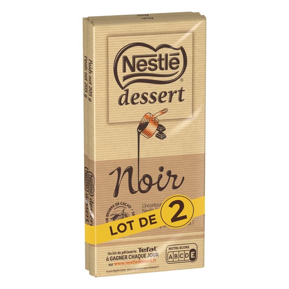 Nestlé - Dessert de chocolat noir