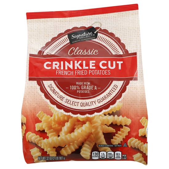 Signature Select Classic Crinkle Cut French Fried Potatoes (32 oz)