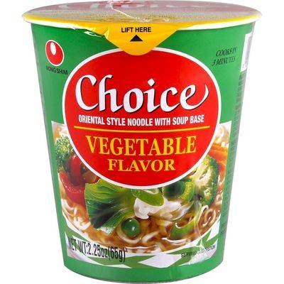 CHOICE Sopa Vegetales Vaso 65grs
