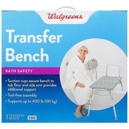 Walgreens Transfer Bench