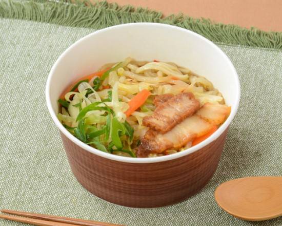 【麺類】ミニ1食分の野菜が摂れる醤油ラーメン
