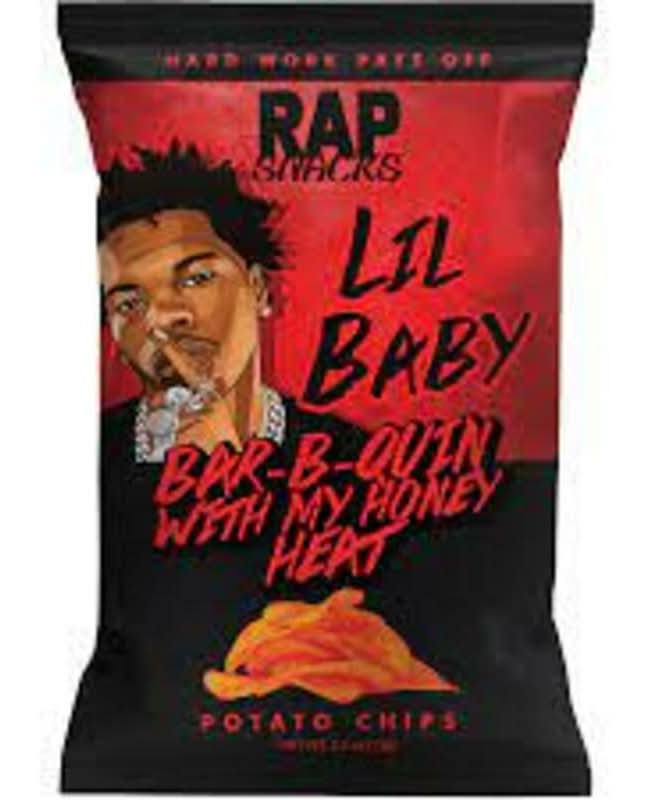 Rap Snacks Lil Baby Bar B Quin Honey Heat 2.5oz