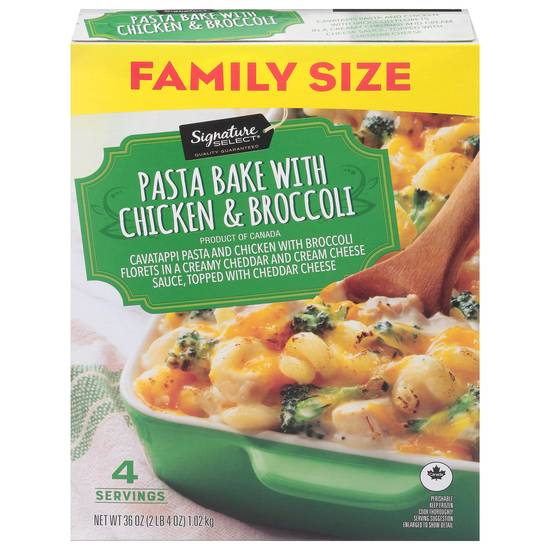 Signature Select Chicken & Broccoli Pasta Bake Family Size