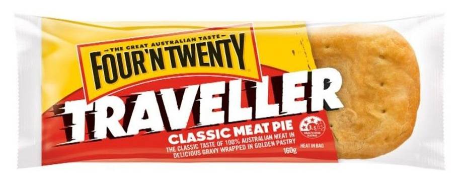 Four'n Twenty Beef Traveller Pie 160g