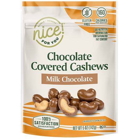 Nice! Cashews Milk Chocolate (5 oz)