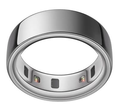 Oura Ring 4, 7, Silver
