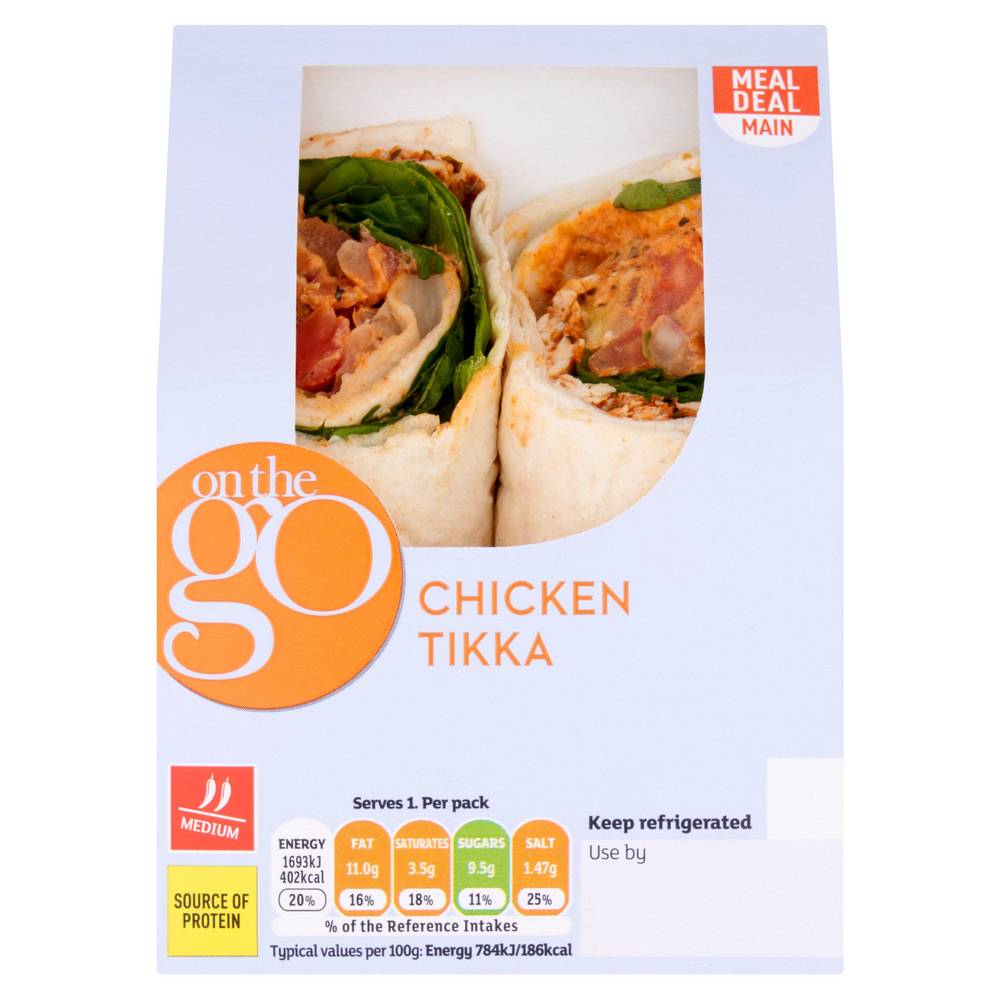 Sainsbury's Chicken Tikka Wrap