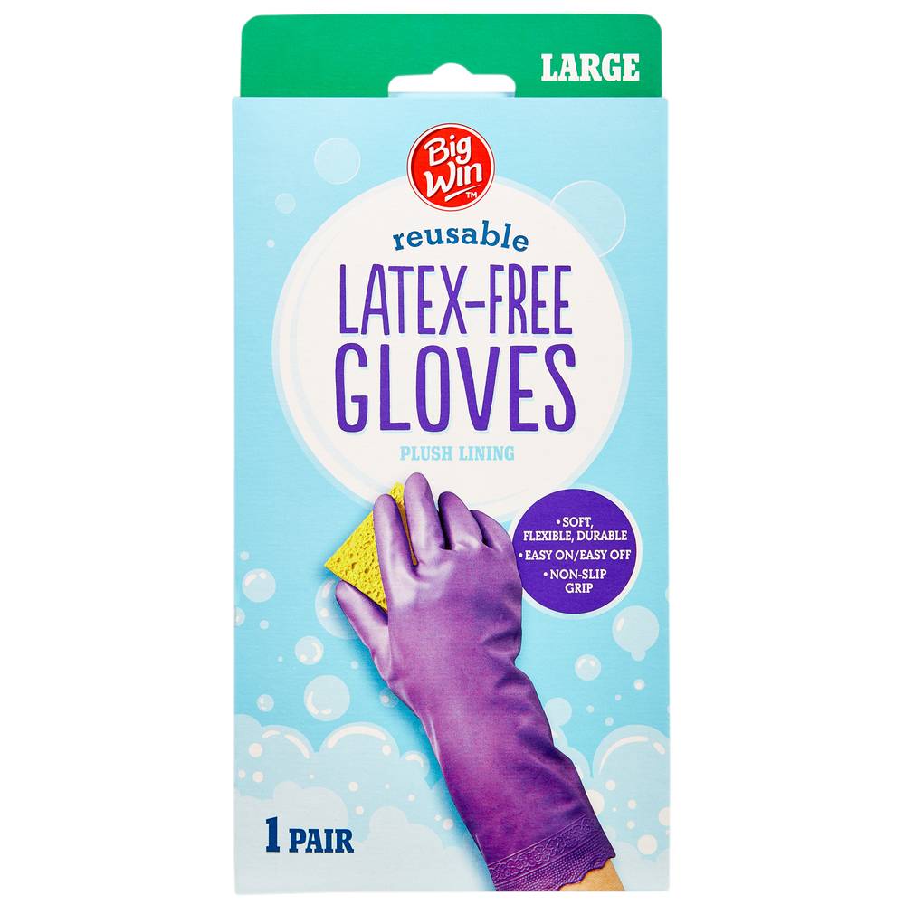 Big Win Latex Free Gloves Large (1 ct)