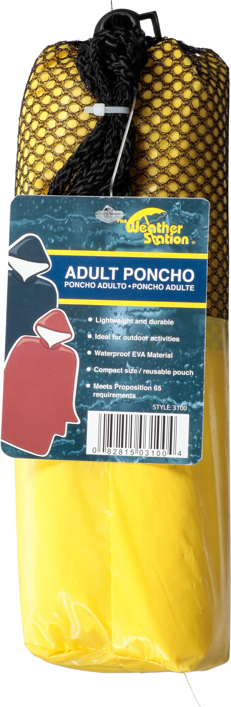 The Weather Station Adult Poncho